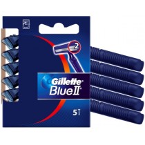 Gillette Blue II Jednorazowe maszynki do golenia dla mczyzn 5szt