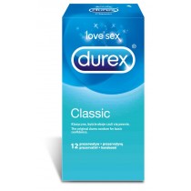 Durex Classic klasyczne prezerwatywy 12szt