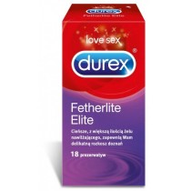 Durex Fetherlite Elite ciesze prezerwatywy z wieksz iloci elu 18szt