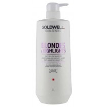 Goldwell Dualsenses Blondes & Highlights Anti-Yellow Shampoo Szampon do wosw blond neutralizujcy ty odcie 1000ml