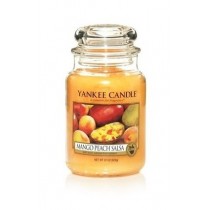 Yankee Candle Large Jar Dua wieczka zapachowa Mango Peach Salsa 623g