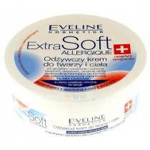 Eveline Extra Soft Allergique Odywczy krem do twarzy i ciaa do skry wraliwej i skonnej do alergii 200ml