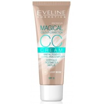 Eveline Magical Colour Correction CC Cream SPF15 Multifunkcyjny podkad 50 Light Beige 30ml