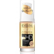 Eveline Ideal Cover Full HD Foundation SPF10 Matujcy podkad kryjcy 206 Beige 30ml