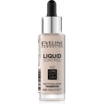 Eveline Liquid Control HD Mattifying Drops Foundation Matujcy podkad do twarzy 005 Ivory 32ml