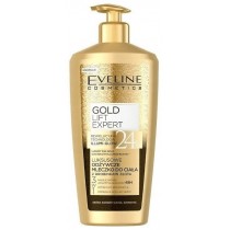 Eveline Luxury Expert 24K Gold Luksusowe od�ywcze mleczko do cia�a z drobinkami z�ota 350ml