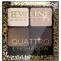 Eveline Quattro Professional Eyeshadow Palette Paleta cieni do powiek 09 3,2g