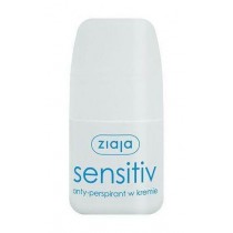 Ziaja Activ roll-on Sensitive Anty-perspirant bez parabenw alkoholu i barwnikw 60ml w kremie