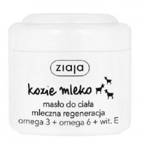 Ziaja Kozie Mleko Maso do ciaa mleczna regeneracja Omega 3 + Omega 6 + Wit.E 200ml