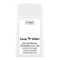 Ziaja Kozie Mleko Płyn dwufazowy wodoodporny demakijaż oczu i ust 120ml