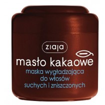 Ziaja Masło Kakaowe Maska wygładzająca do włosów suchych i zniszczonych 200ml