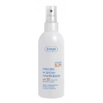 Ziaja Mleczko w sprayu nawilajce do opalania SPF30+ 170ml