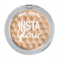Miss Sporty Insta Glow Highlighter rozwietlacz do twarzy 101 Golden Glow 5g