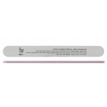 Peggy Sage 2-Way Nail File Zebra Medium Dwustronny pilnik do paznoki 240/240 Zebra