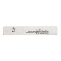 Peggy Sage 2-Way Nail File Zebra Medium Dwustronny pilnik do paznoki prostoktny 180/180 Zebra