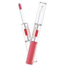 Pupa Made To Last Lip Duo Liquid Lip Colour Colour & Topcoat Waterproof Wodoodporna pomadka w pynie i byszczyk 008 2x4ml