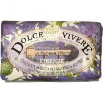 Nesti Dante Dolce Firenze Vivere Blue Iris, Morning Dew & Laurel Mydło toaletowe 250g