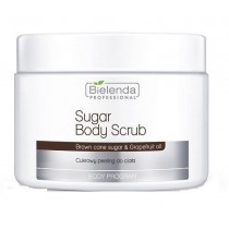 Bielenda Professional Body Program Sugar Body Scrub Cukrowy peeling do ciaa Brown Cane Sugar & Grapefruit Oil 600g