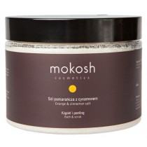 Mokosh Orange & Cinnamon Salt Bath & Srub sl do kpieli Pomaracza z Cynamonem 600g