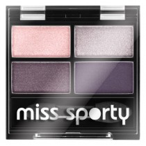 Miss Sporty Studio Colour Quattro Eye Shadow poczwrne cienie do powiek 402 Smoky Green Eyes 5g