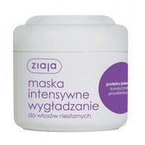 Ziaja Maska do włosów niesfornych z jedwabiem intensywne wygładzanie 200ml