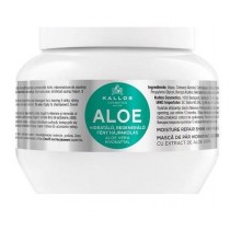 Kallos Aloe Regenerująca maska nadająca blasku z ekstarktem aloe vera do włosów suchych i łamiących się 275ml