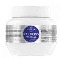 Kallos Blueberry Revitalizing Hair Mask Rewitalizująca maska do włosów z extraktem jagód i olejem avokado 275ml