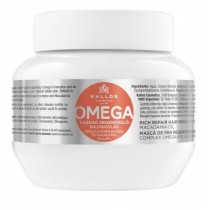 Kallos Omega Rich Repair Hair Mask Regenerujca odywka z kompleksem omega-6 i olejem makadamii 275ml