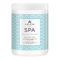 Kallos Spa Massage Cream krem do masau ciaa Coconut Oil Hyaluronic Acid & Collagen 1000ml