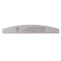 Peggy Sage 2-Way Nail File Zebra Coarse pilnik do paznokci dwustronny 100/100 Półksiężyc Zebra