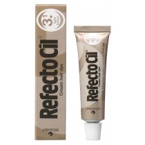 Refectocil Eyelash And Eyebrow Tint Henna do brwi i rzęs 3.1 Light Brown 15ml