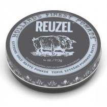 Reuzel Hollands Finest Pomade Mocno utrwalająca pomada na bazie wody Black 113g
