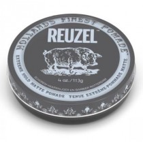 Reuzel Hollands Finest Pomade Mocno utrwalajca pomada na bazie wody Black 113g