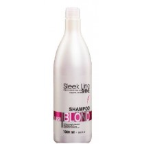 Stapiz Sleek Line Blush Blond szampon nadajcy rowy odcie do wosw blond z jedwabiem 1000ml
