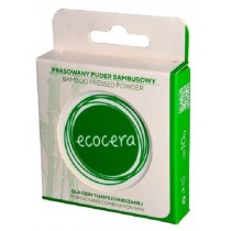 Ecocera Prasowany puder bambusowy dla cery tustej i mieszanej 10g