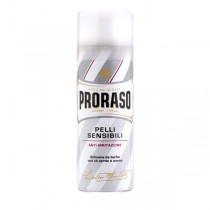 Proraso Pelli Sensibili kojąca pianka do golenia dla mężczyzn z zieloną herbatą i owsem 300ml