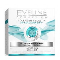 Eveline 3D Collagen Lift Ptusty krem silnie przeciwzmarszczkowy do cery dojrzaej 50ml