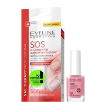 Eveline Nail Therapy SOS odywka wzmacniajca dla kruchych i amliwych paznokci z wapniem i kolagenem 12ml