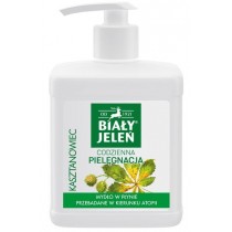 Biały Jeleń Premium mydło w płynie Wzmacniający Kasztanowiec 500ml