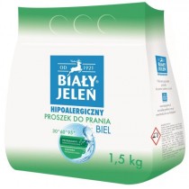 Biay Jele Hipoalergiczny proszek do prania Biel 1,5 kg