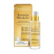 Bielenda Kuracja Młodości odbudowujące serum przeciwzmarszczkowe z ekstraktem ze śluzu ślimaka dzień/noc 30ml