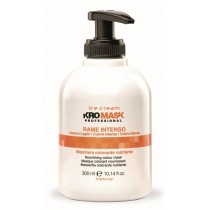 Inebrya Ice Cream Kromask Professional Rame Intenso maska do kadego rodzaju wosw Intense Copper 300ml