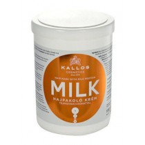 Kallos Milk Hair Mask With Milk Protein maska z wyciągiem proteiny mlecznej do włosów suchych i zniszczonych 1000ml