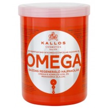 Kallos Omega Rich Repair Hair Mask Regenerujca odywka z kompleksem omega-6 i olejem makadamii 1000ml