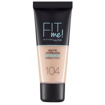 Maybelline Fit Me Liquid Foundation matujcy podkad do twarzy 104 Soft Ivory 30ml