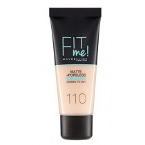 Maybelline Fit Me Liquid Foundation matujcy podkad do twarzy 110 Porcelain 30ml