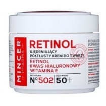 Mincer Pharma Retinol 50+ krem ptusty ujdrniajcy do twarzy 502 50ml