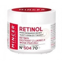 Mincer Pharma Retinol 50+ krem tłusty przeciwzmarszczkowy do twarzy 504 50ml