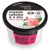 Organic Shop Organic Camellia & 5 Oils Krem do ciaa krem do ciaa Japoska Kamelia 250ml