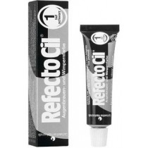 Refectocil Eyelash And Eyebrow Tint henna do brwi i rzęs 1 Pure Black 15ml